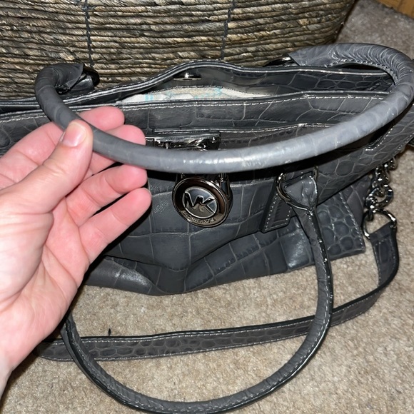 Michael Kors Large North South Croc Embossed Hamilton - Picture 4 of 16